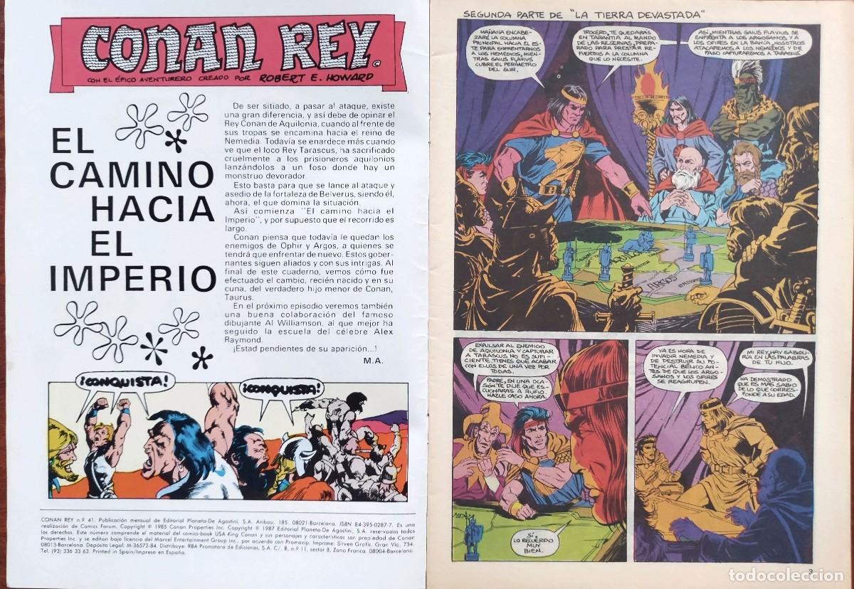 C&oacute;mics: Conan Rey N&ordm; 41 - C&oacute;mics Forum 1988 - Foto 2