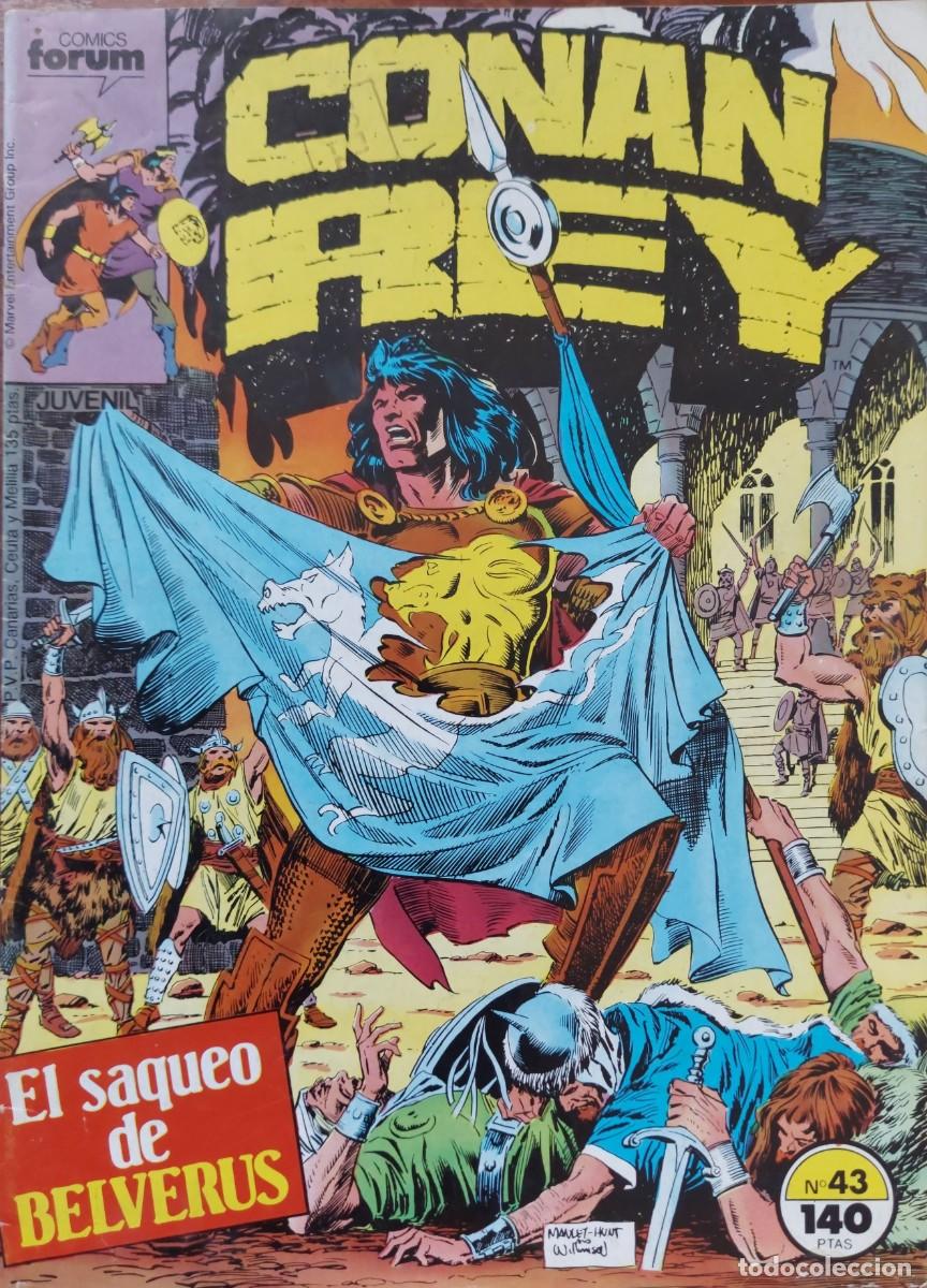 C&oacute;mics: Conan Rey N&ordm; 43 - C&oacute;mics Forum 1988 - Foto 1