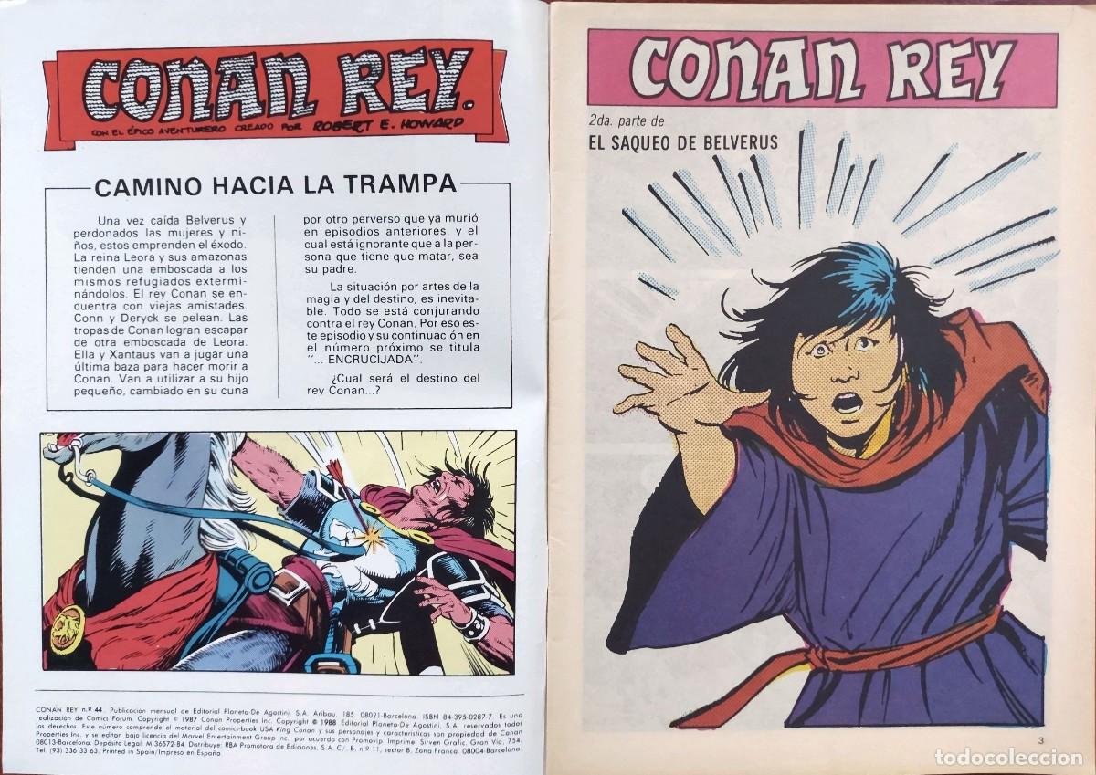 C&oacute;mics: Conan Rey N&ordm; 44 - C&oacute;mics Forum 1988 - Foto 2