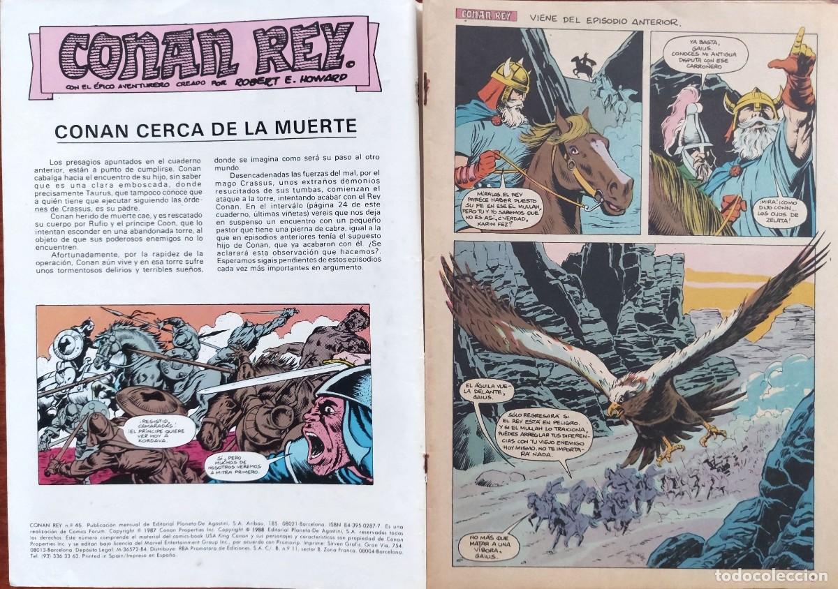 C&oacute;mics: Conan Rey N&ordm; 45 - C&oacute;mics Forum 1988 - Foto 2
