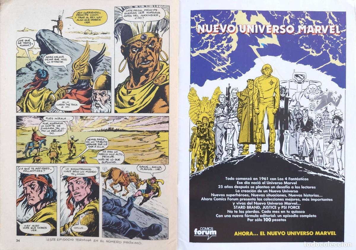 C&oacute;mics: Conan Rey N&ordm; 46 - C&oacute;mics Forum 1988 - Foto 5