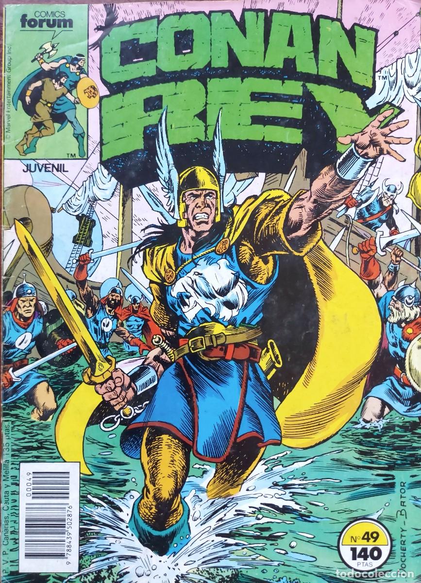 C&oacute;mics: Conan Rey N&ordm; 49 - C&oacute;mics Forum 1988 - Foto 1