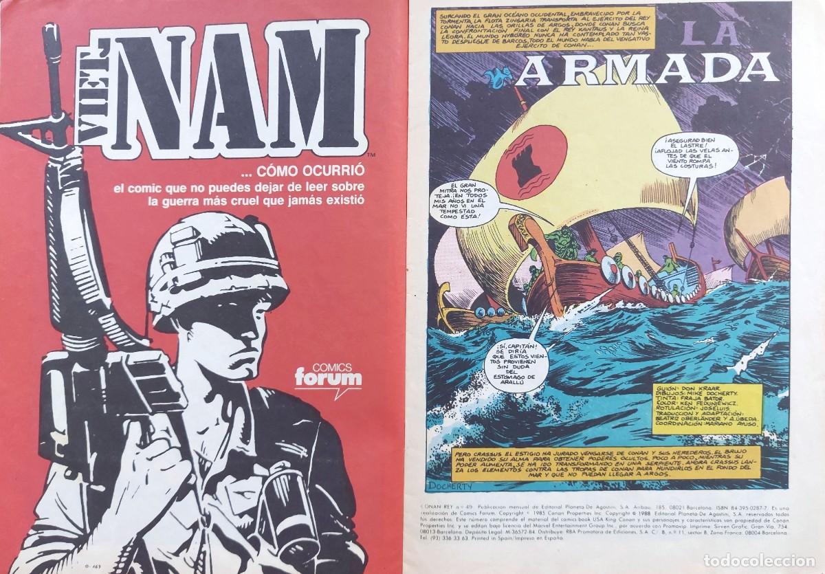 C&oacute;mics: Conan Rey N&ordm; 49 - C&oacute;mics Forum 1988 - Foto 3