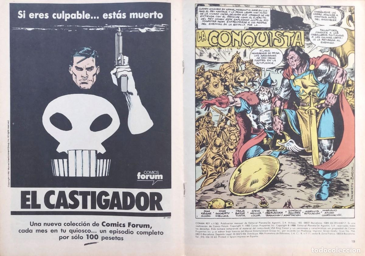 C&oacute;mics: Conan Rey N&ordm; 50 - C&oacute;mics Forum 1988 - Foto 4