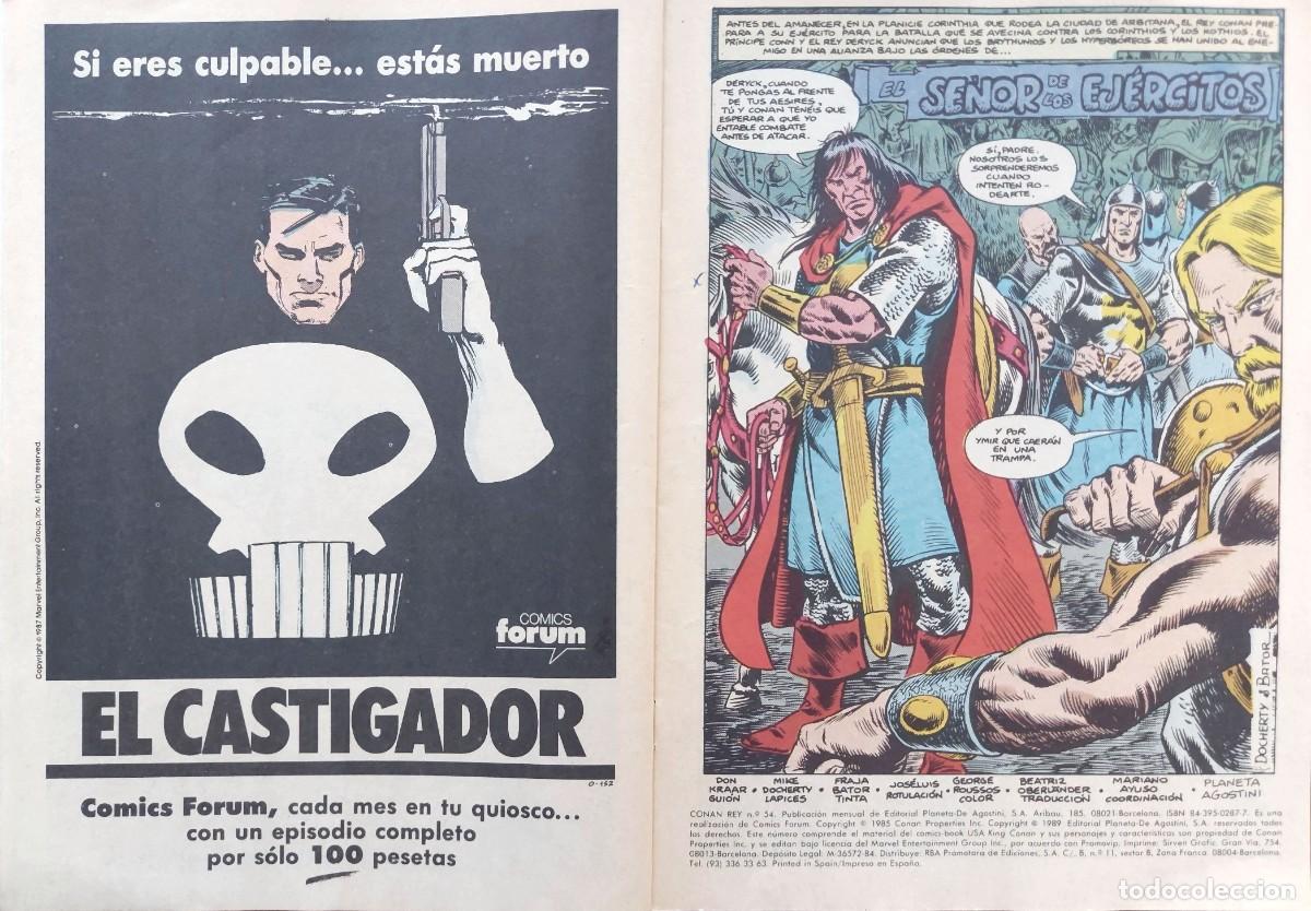 C&oacute;mics: Conan Rey N&ordm; 54 - C&oacute;mics Forum 1989 - Foto 3