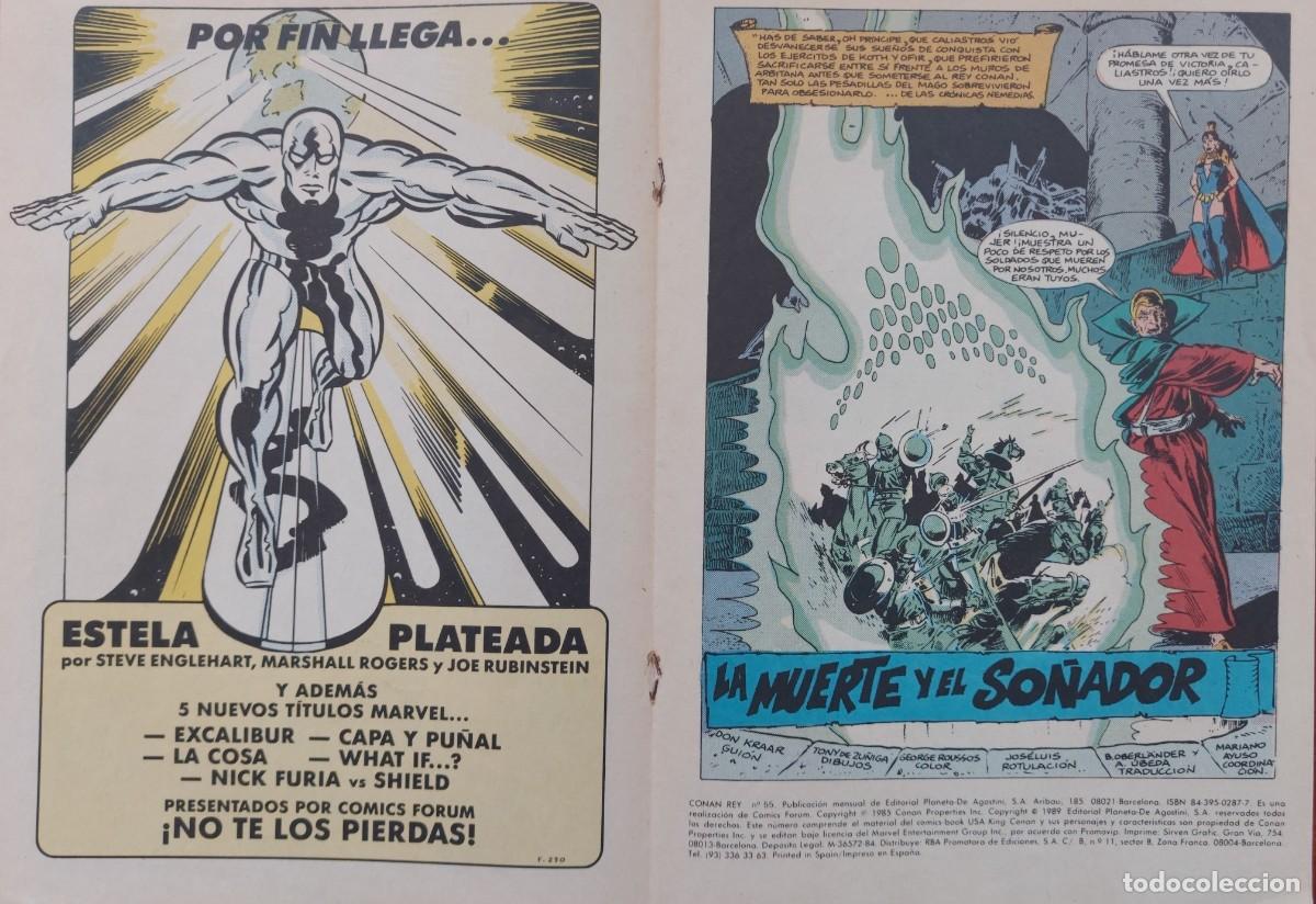 C&oacute;mics: Conan Rey N&ordm; 55 - C&oacute;mics Forum 1989 - Foto 4