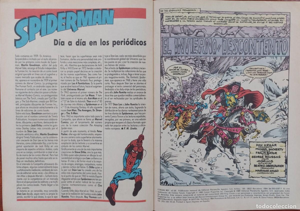 C&oacute;mics: Conan Rey N&ordm; 56 - C&oacute;mics Forum 1989 - Foto 4