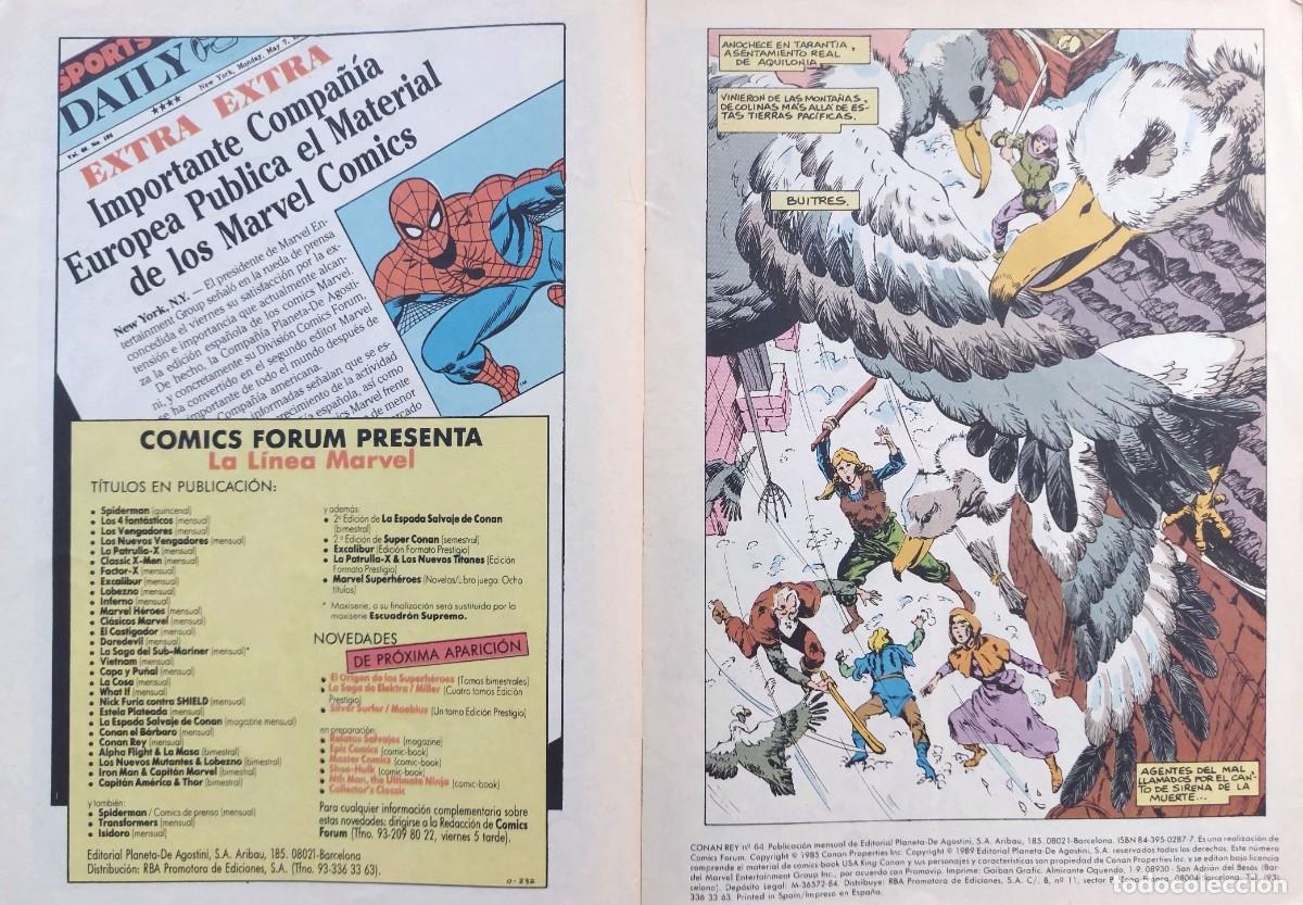 C&oacute;mics: Conan Rey N&ordm; 64 - C&oacute;mics Forum 1989 - Foto 3