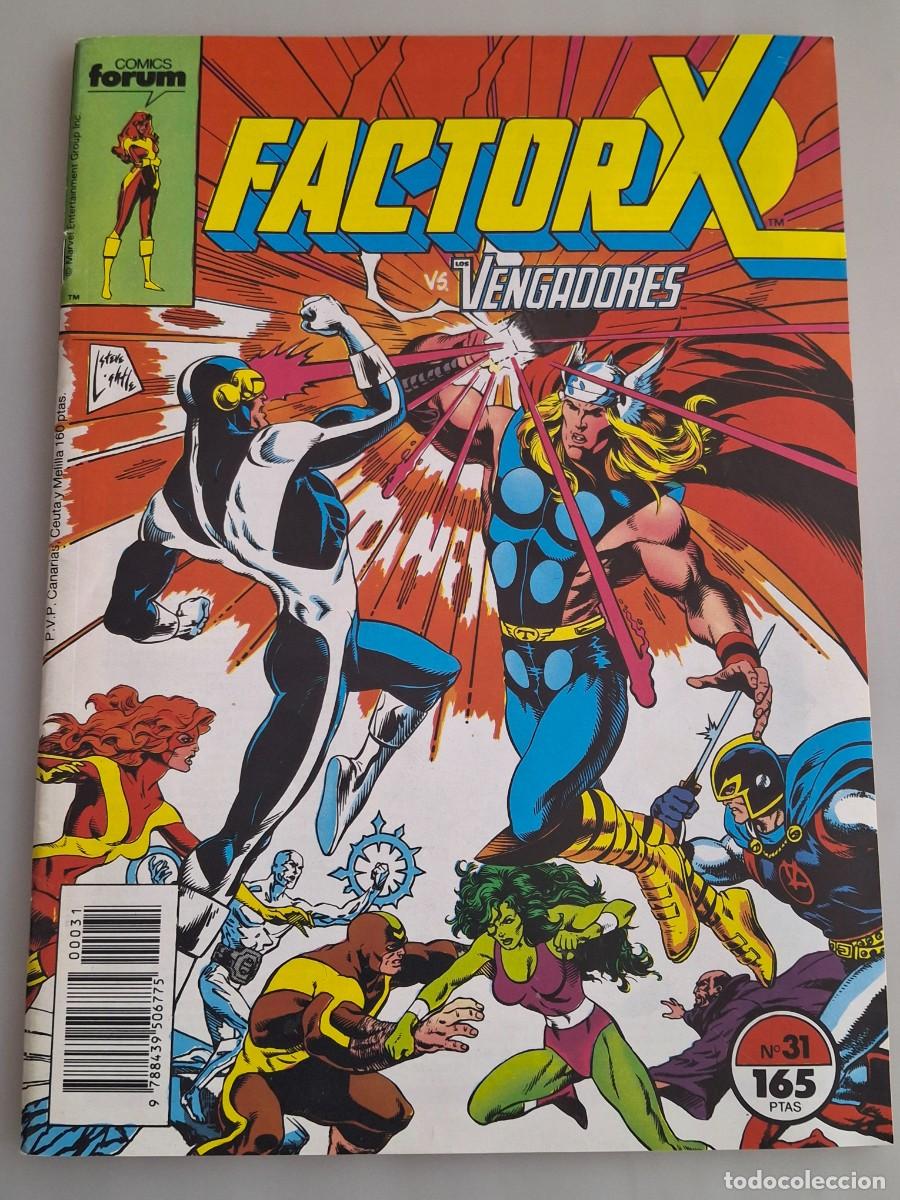 C&oacute;mics: Factor X - n&ordm; 31 - Primera Edicion - Ed. Forum - Foto 1