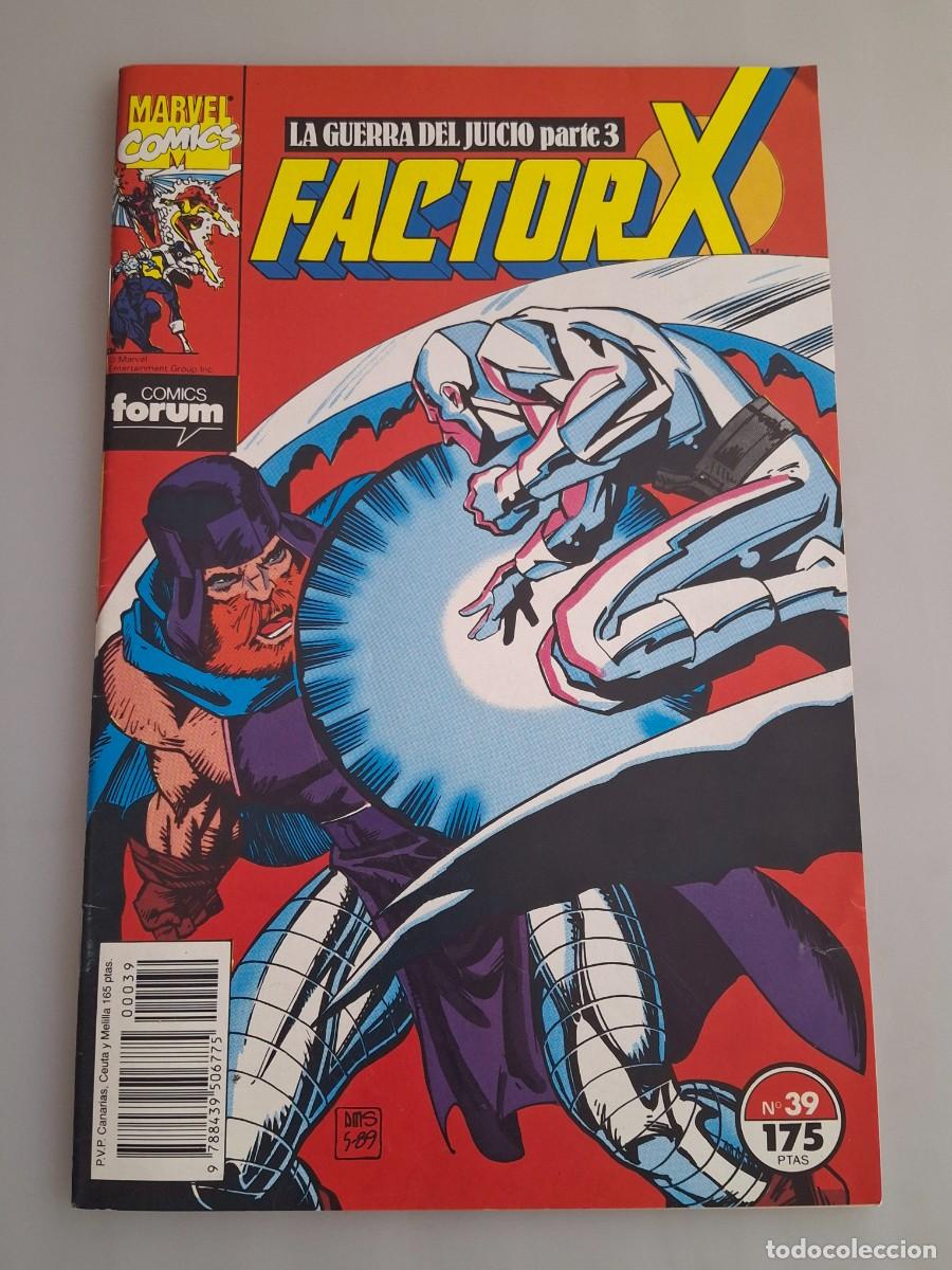 C&oacute;mics: Factor X - n&ordm; 39 - Primera Edicion - Ed. Forum - Foto 1