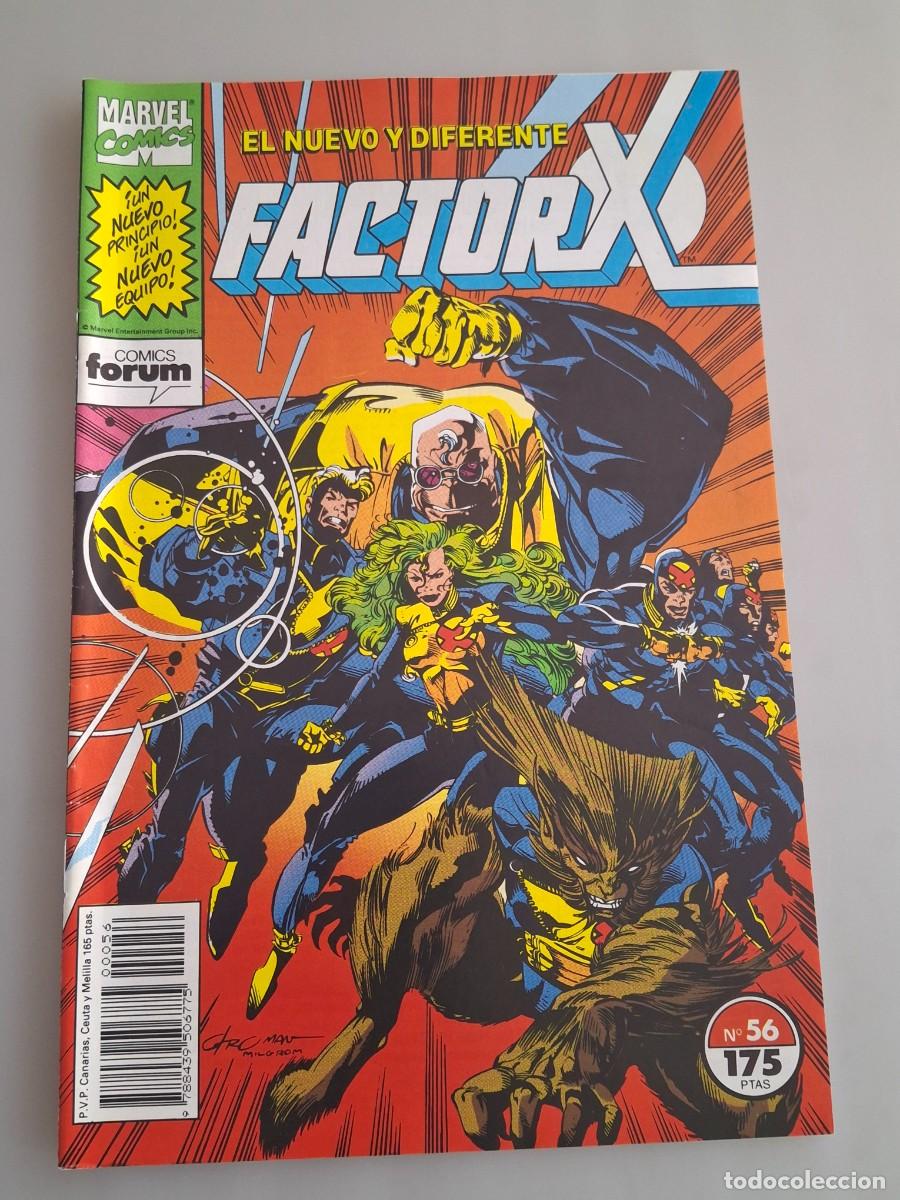 C&oacute;mics: Factor X - n&ordm; 56 - Primera Edicion - Ed. Forum - Foto 1