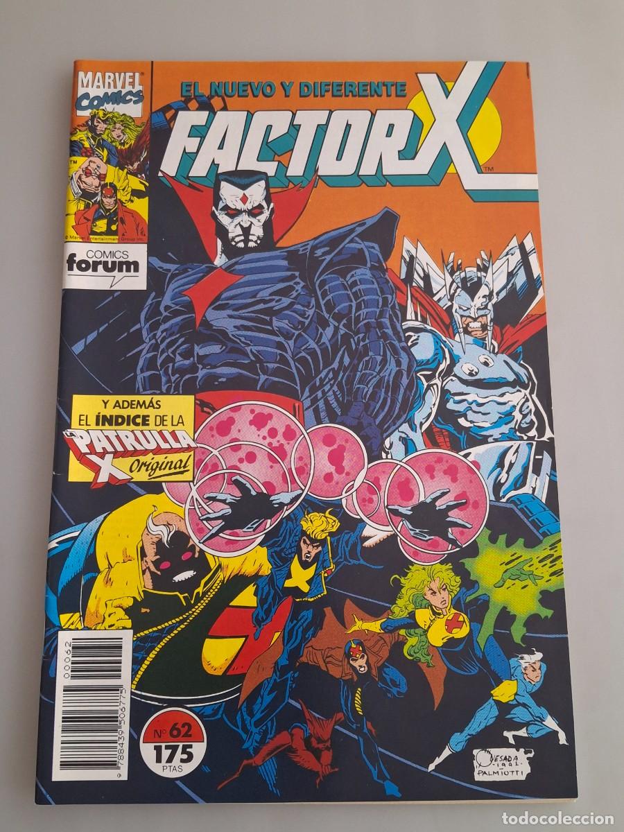 C&oacute;mics: Factor X - n&ordm; 62 - Primera Edicion - Ed. Forum - Foto 1