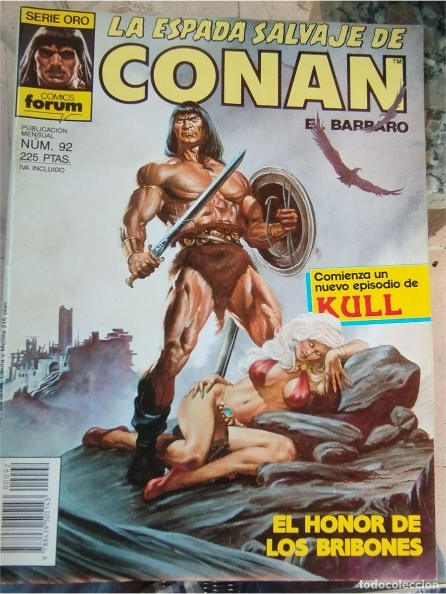 C&oacute;mics: LA ESPADA SALVAJE DE CONAN FORUM SERIE ORO N.&ordm; 92 - Foto 1