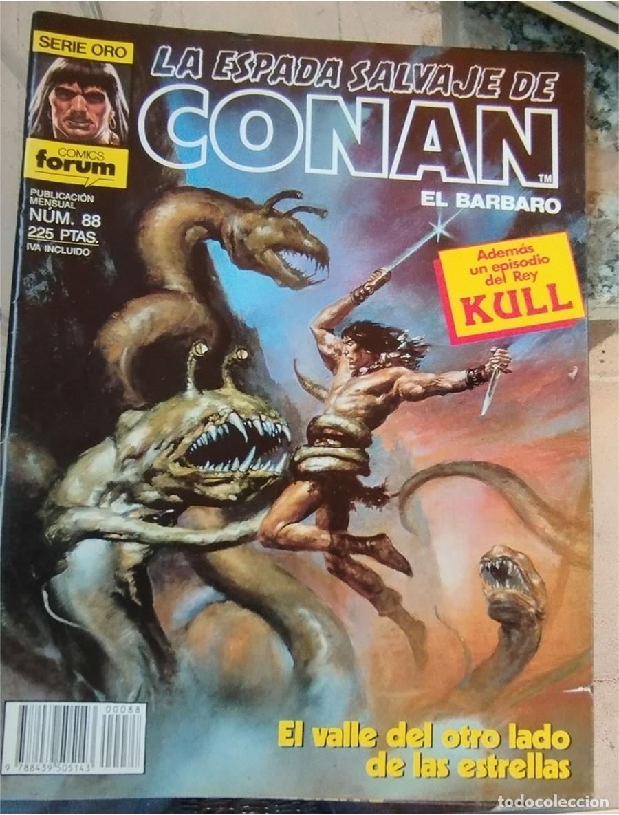C&oacute;mics: LA ESPADA SALVAJE DE CONAN FORUM SERIE ORO N.&ordm; 88 - Foto 1