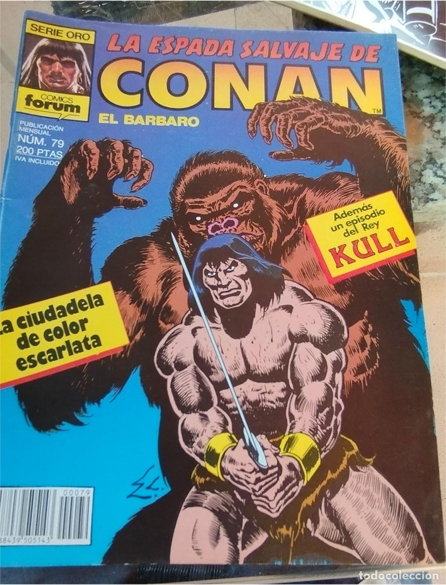 C&oacute;mics: LA ESPADA SALVAJE DE CONAN FORUM SERIE ORO N.&ordm; 79 - Foto 1