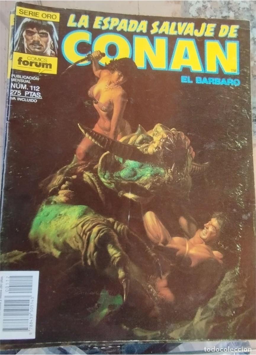 C&oacute;mics: LA ESPADA SALVAJE DE CONAN FORUM SERIE ORO N.&ordm; 112 - Foto 1