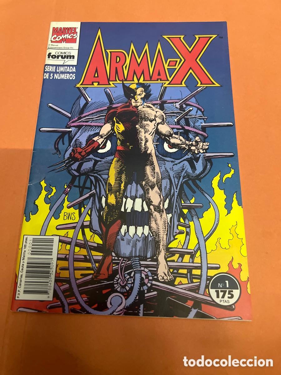C&oacute;mics: T1/C2/28. C&Oacute;MIC- Arma X volumen 1 numero 1 - Foto 1