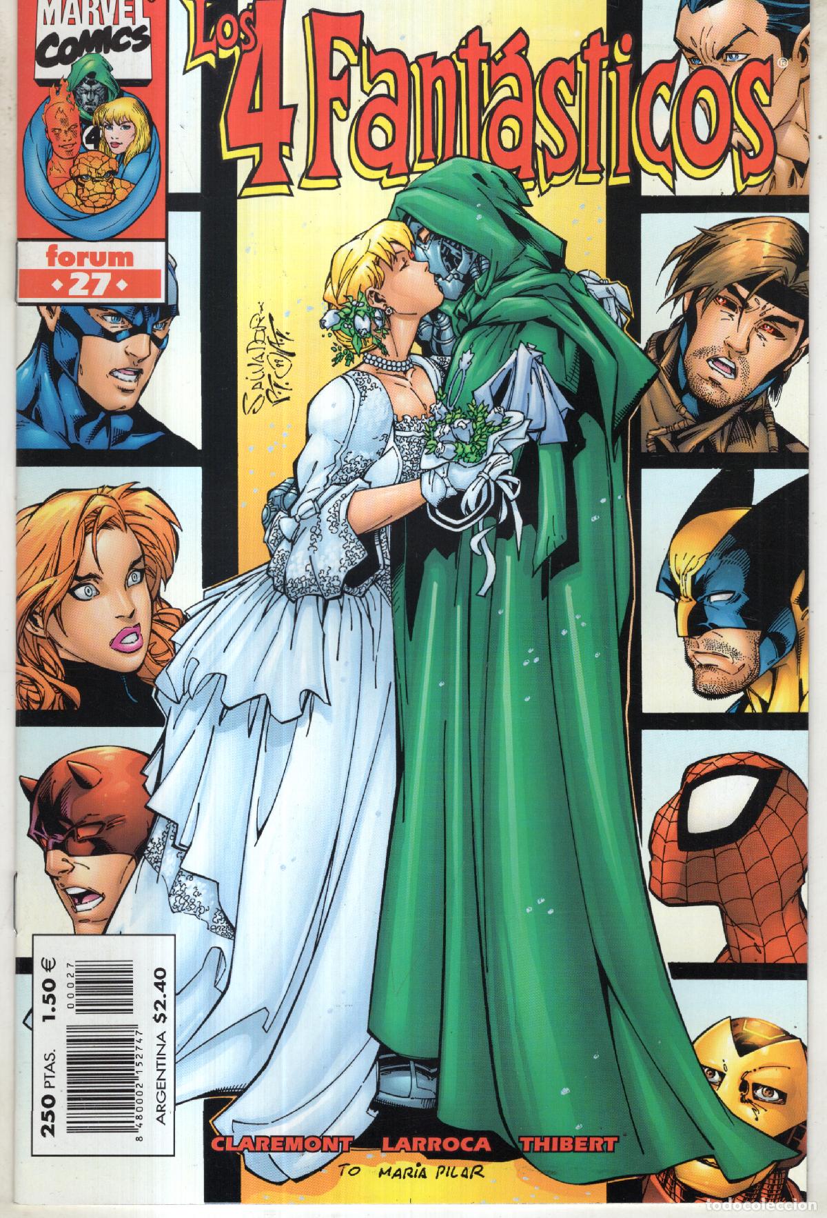 C&oacute;mics: 4 FANTASTICOS VOL. 3 HEROES RETURN N&ordm; 27 - FORUM - IMPECABLE - Foto 1