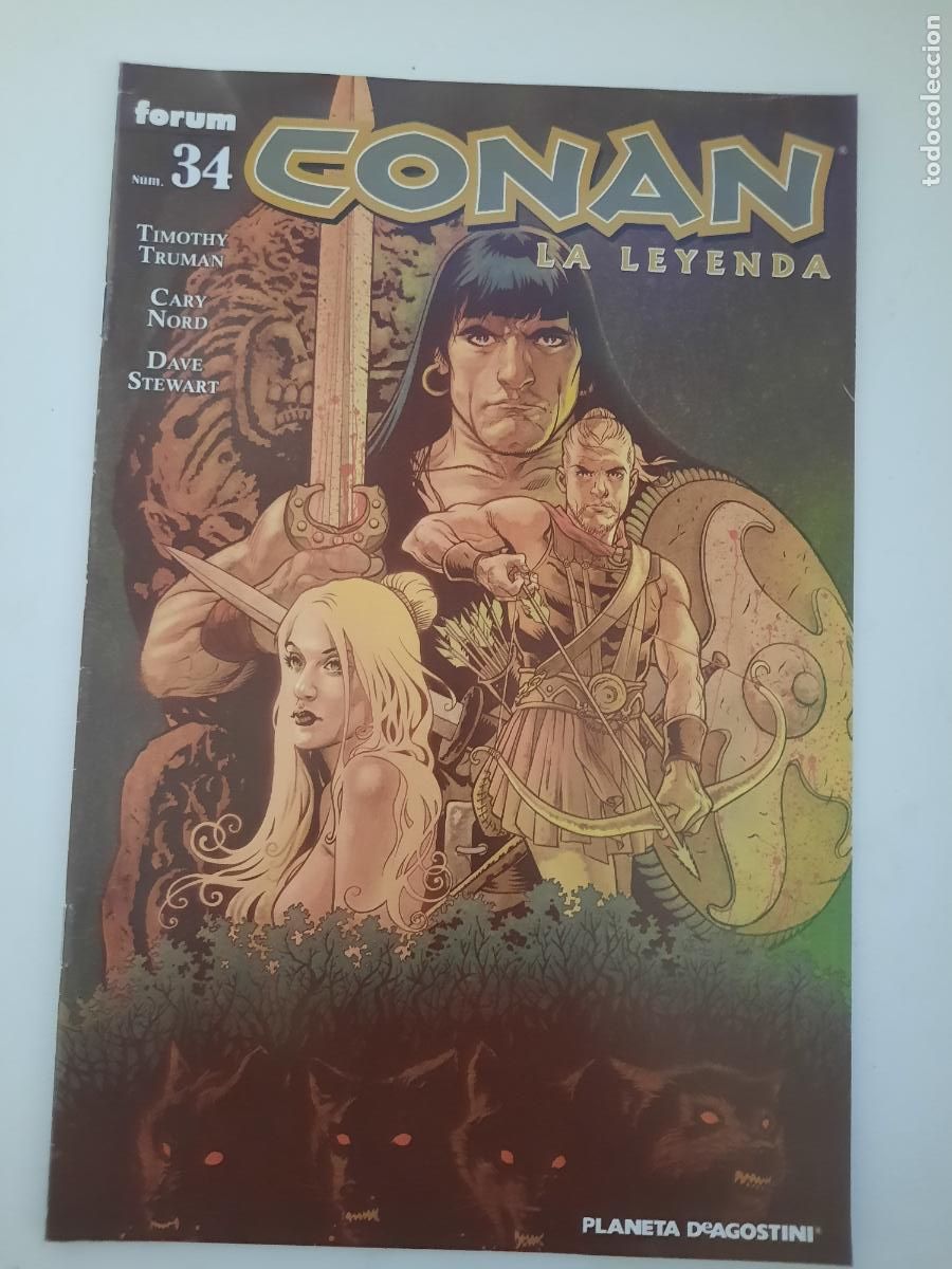 C&oacute;mics: CONAN, LA LEYENDA N&ordm; 34 - ED. FORUM - Foto 1