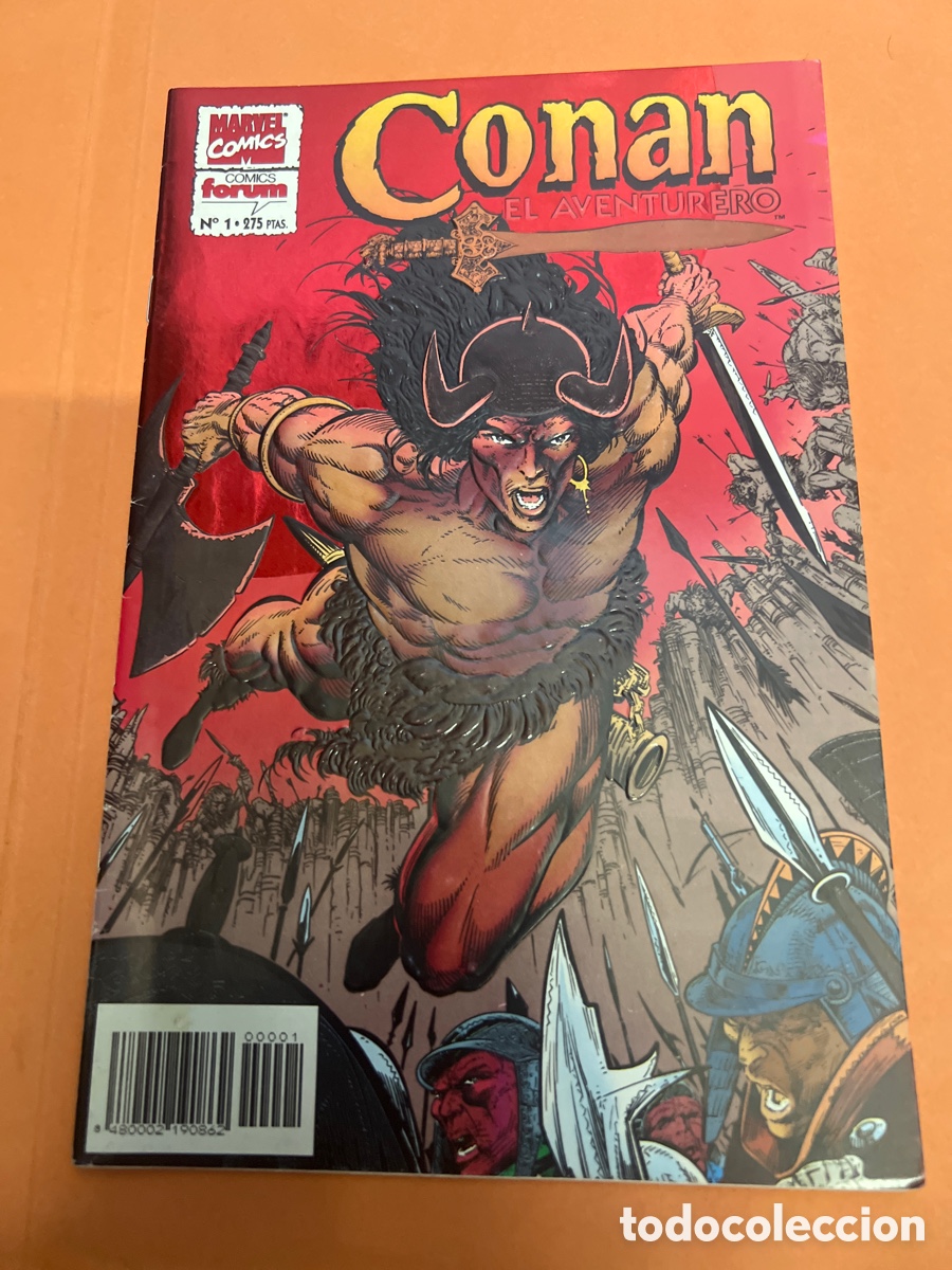 C&oacute;mics: T1/C2/57. C&Oacute;MIC - CONAN EL AVENTURERO N&ordm; 1 -ED. FORUM A&Ntilde;O 1994 - Foto 1