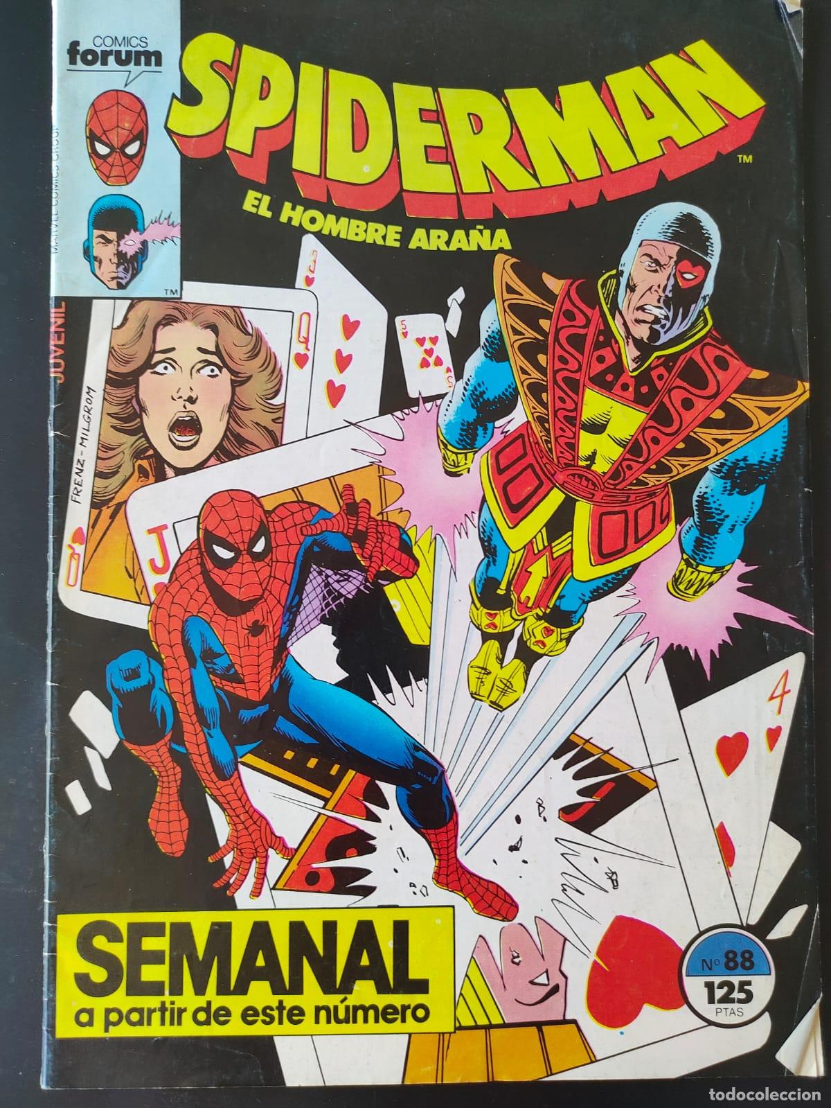 C&oacute;mics: SPIDERMAN VOL 1 NUMERO 88 - Foto 1