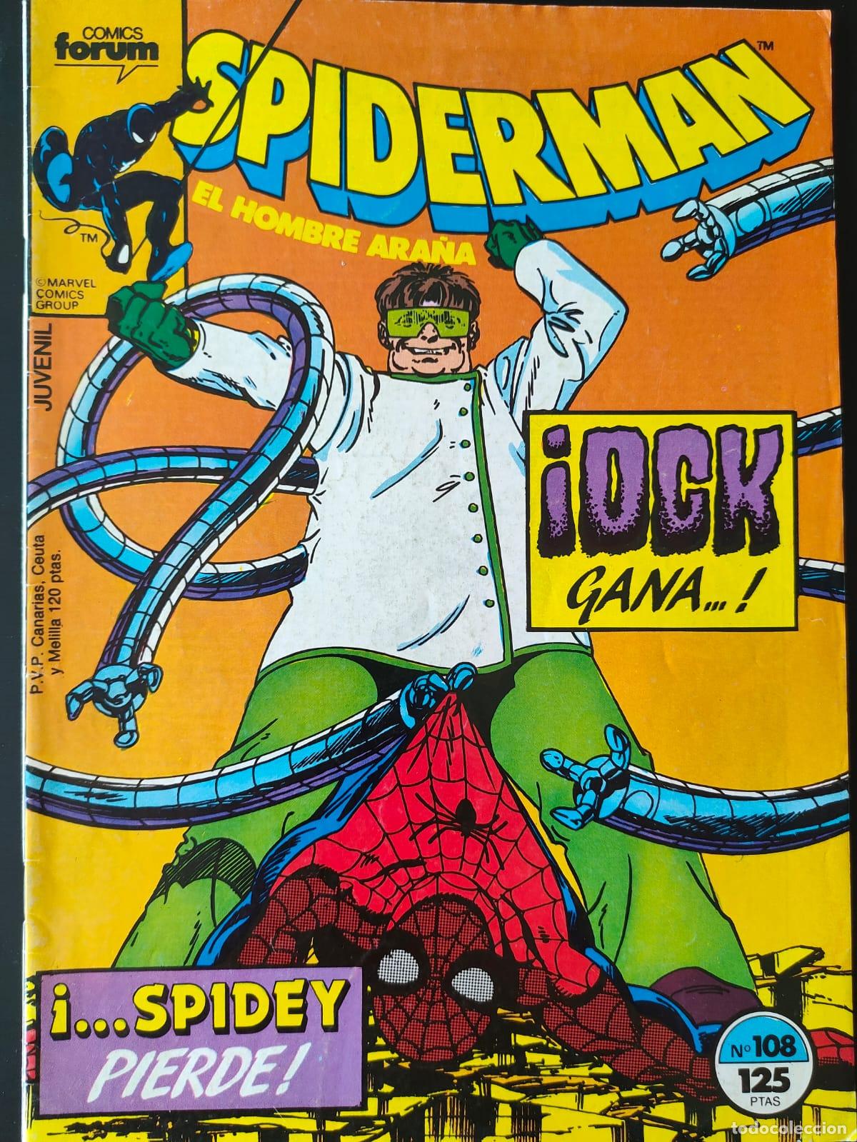 C&oacute;mics: SPIDERMAN VOL 1 NUMERO 108 - Foto 1