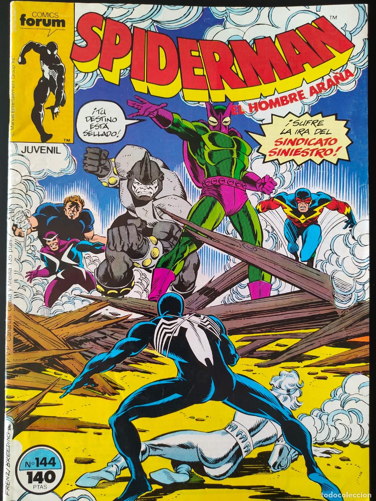 C&oacute;mics: SPIDERMAN VOL 1 NUMERO 144 - Foto 1