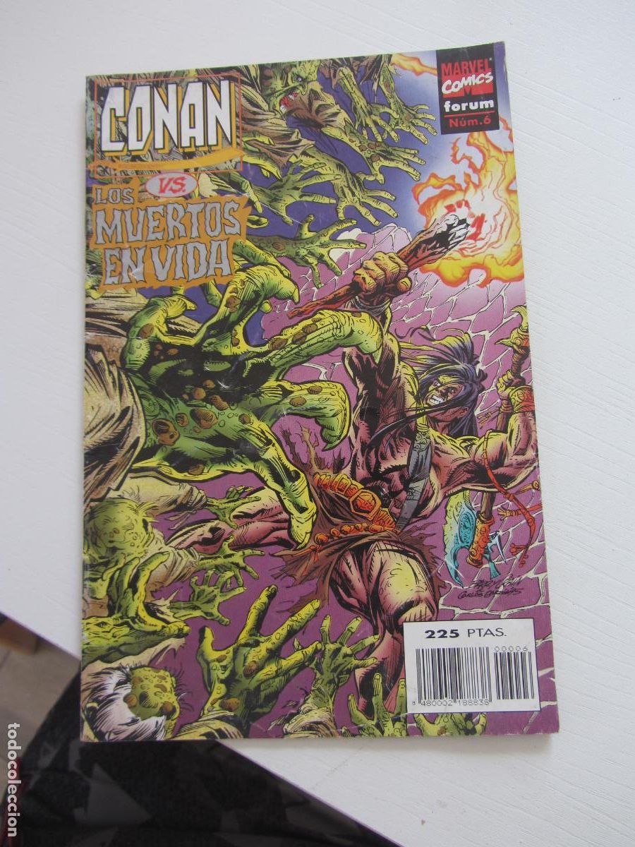 C&oacute;mics: CONAN N&ordm; 6 1996-1997 - GRAPA FORUM arx357 - Foto 1