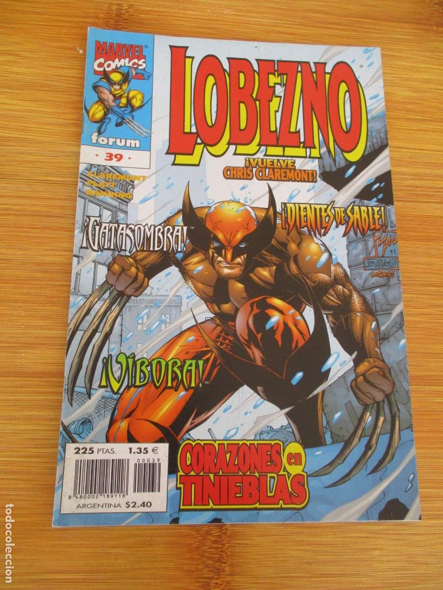 C&oacute;mics: MARVEL- LOBEZNO, N&ordm;. 39 - FORUM- . - Foto 1