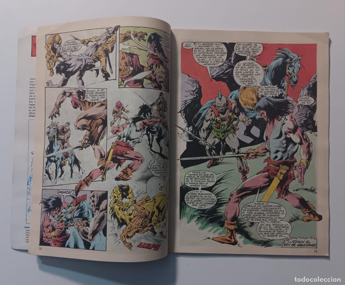 C&oacute;mics: COMIC CONAN REY NUMERO 21 LA CALAVERA Y LA ESPADA FORUM 1984 - Foto 3