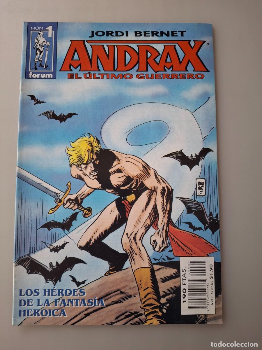 C&oacute;mics: ANDRAX EL &Uacute;LTIMO GUERRERO N&Uacute;MERO 1 - FORUM - Foto 1