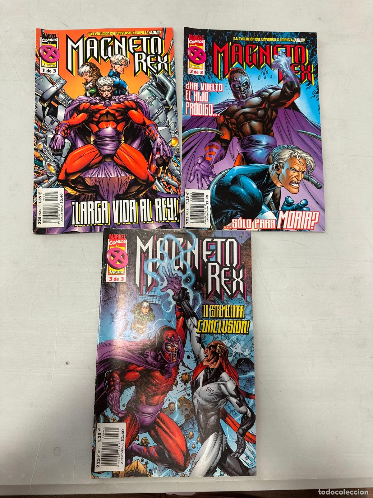 C&oacute;mics: MAGNETO REX (Ed. Comics Forum) N&ordm; 1 al 3 (Serie limitada completa) - Foto 1