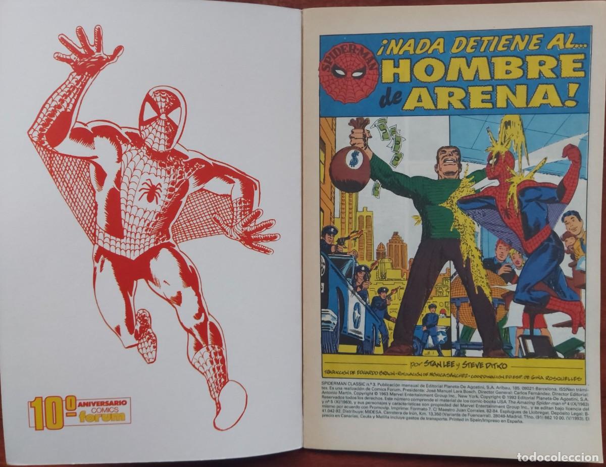 C&oacute;mics: Spiderman Classic N&ordm; 3 - Comics Forum 1993 - Foto 2