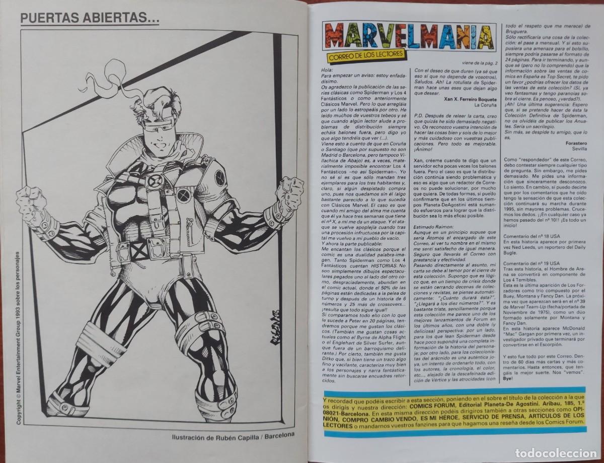 C&oacute;mics: Spiderman Classic N&ordm; 11 - Comics Forum 1994 - Foto 6