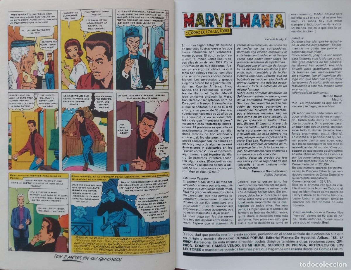 C&oacute;mics: Spiderman Classic N&ordm; 13 - Comics Forum 1995 - Foto 6