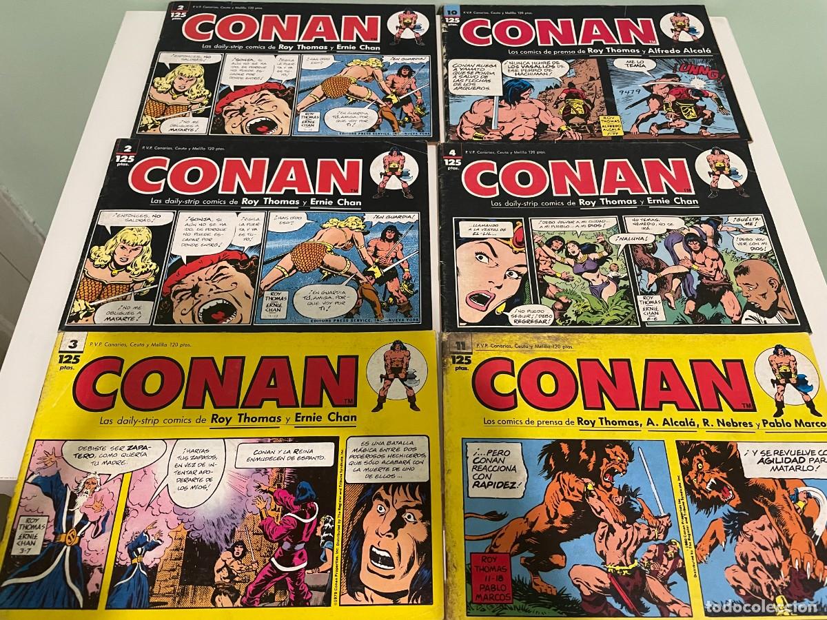 C&oacute;mics: CONAN c&oacute;mics FORUM lote de 6 n&uacute;meros - Foto 2