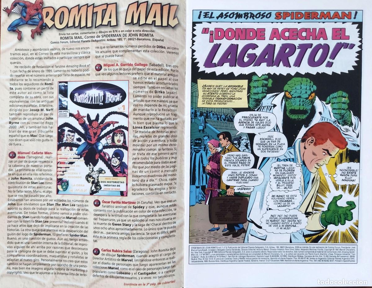 C&oacute;mics: Spiderman de John Romita N&ordm; 6 - C&oacute;mics Forum 1999 - Foto 2