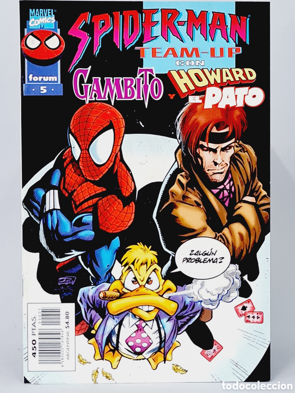 C&oacute;mics: C&Oacute;MIC EXCELENTE SPIDERMAN 5 TEAM-AP GAMBITO HOWARD EL PATO CROSSOVER FORUM MARVEL - Foto 1