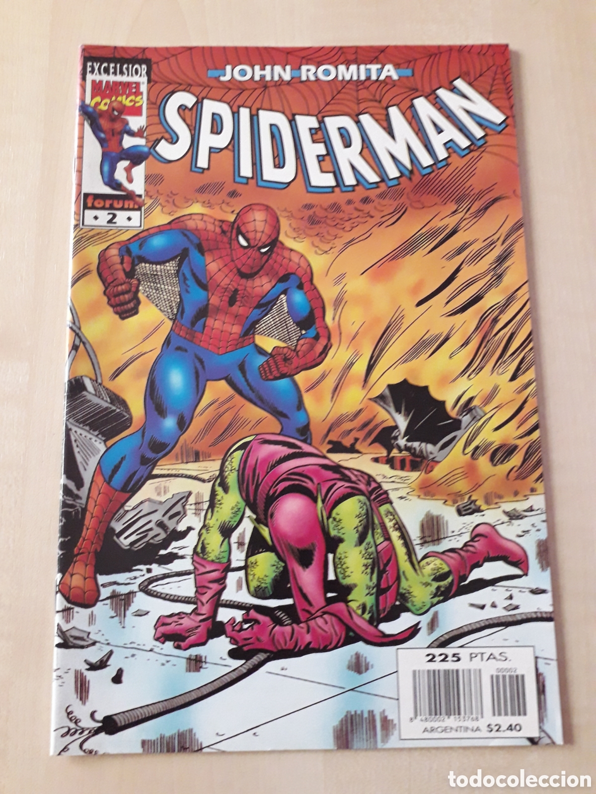 C&oacute;mics: JOHN ROMITA SPIDERMAN NUM 2. EXCELENTE ESTADO - Foto 1
