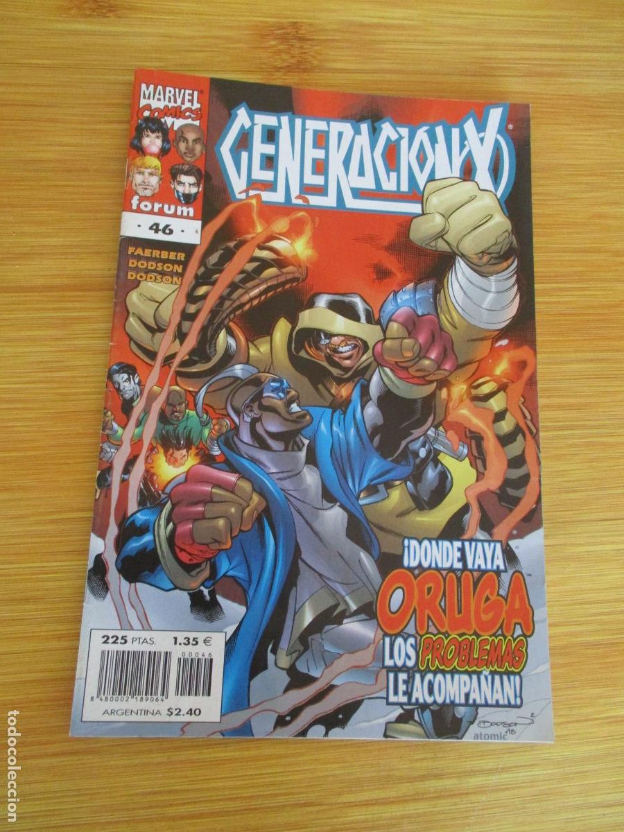 C&oacute;mics: MARVEL, COMICS-GENERACI&Oacute;N X- N&ordm;. 46. -FORUM - Foto 1