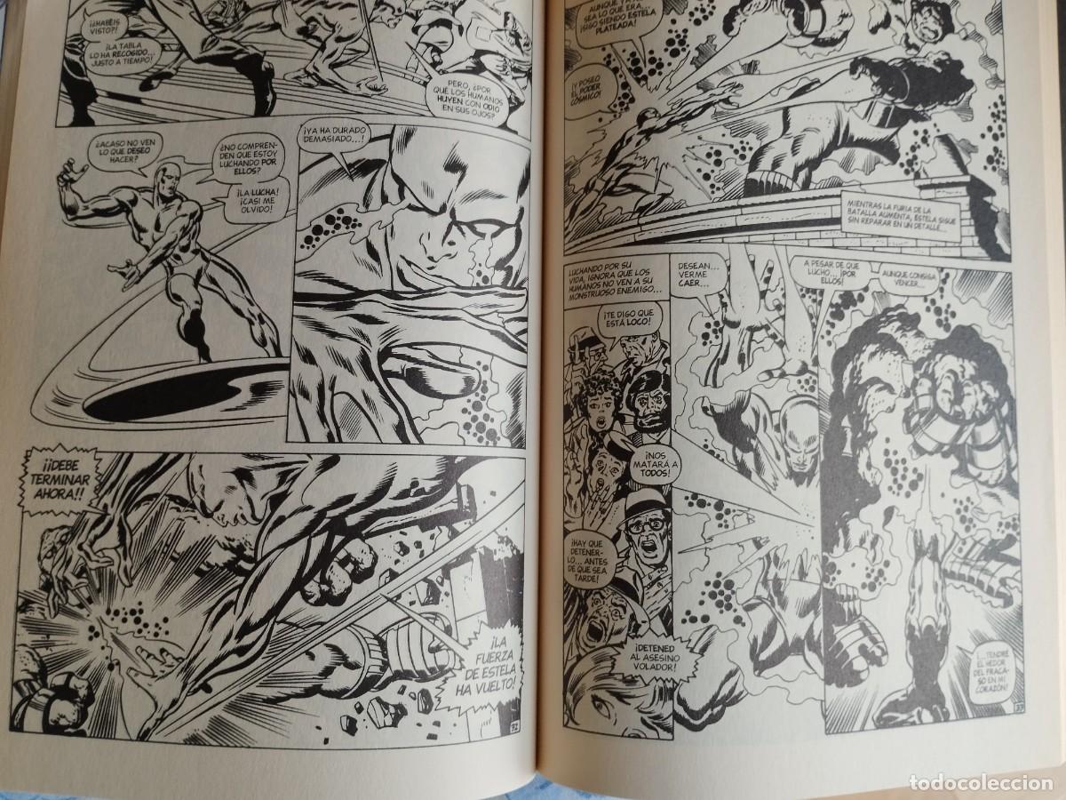 C&oacute;mics: EL ORIGEN DE ESTELA PLATEADA CL&Aacute;SICOS MARVEL Blanco y Negro - Foto 3