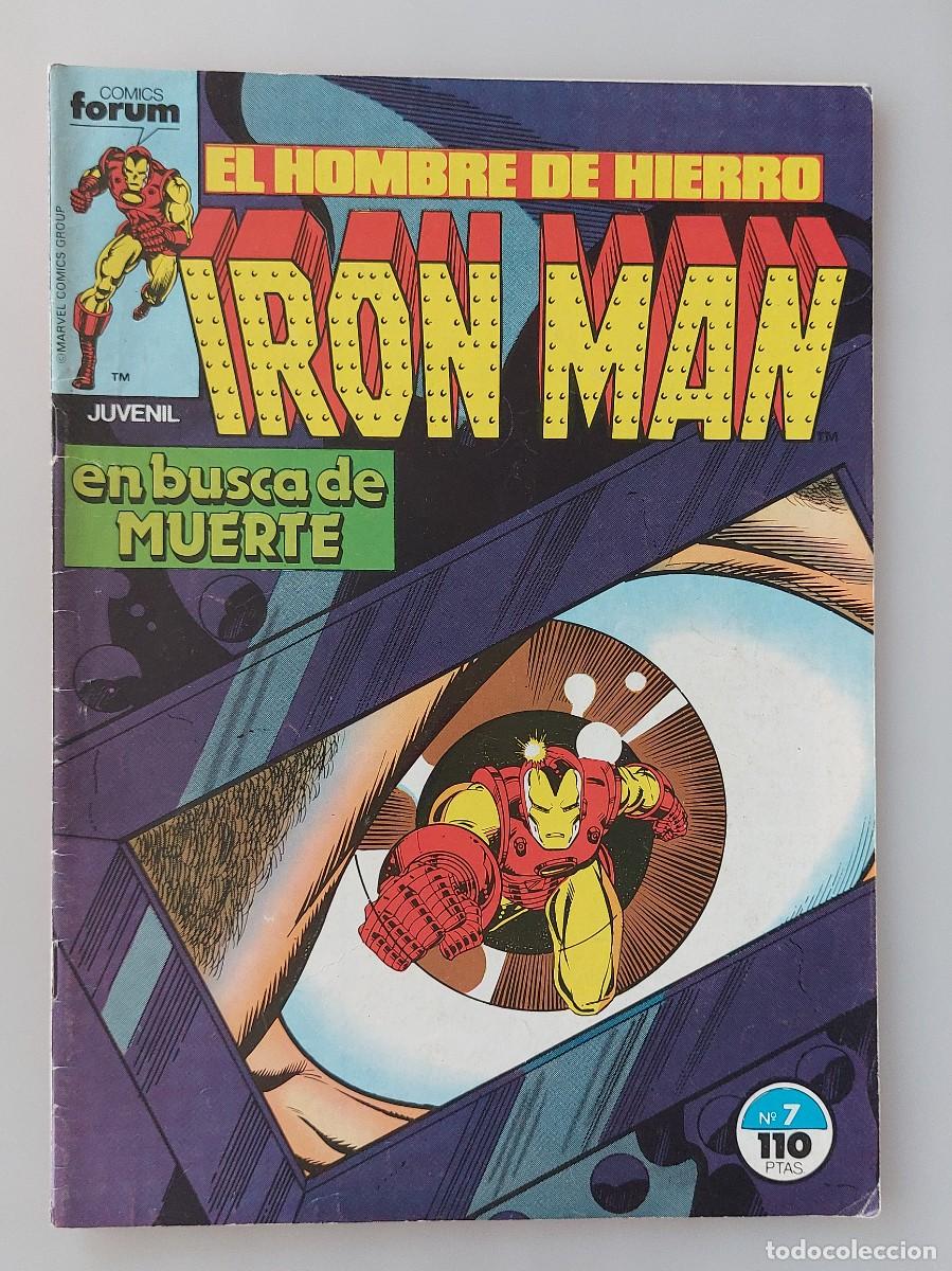 C&oacute;mics: LOTE 3 COMICS - IRON MAN - VOL 2- NUMEROS 2, 7 Y 12 - FORUM - Foto 3