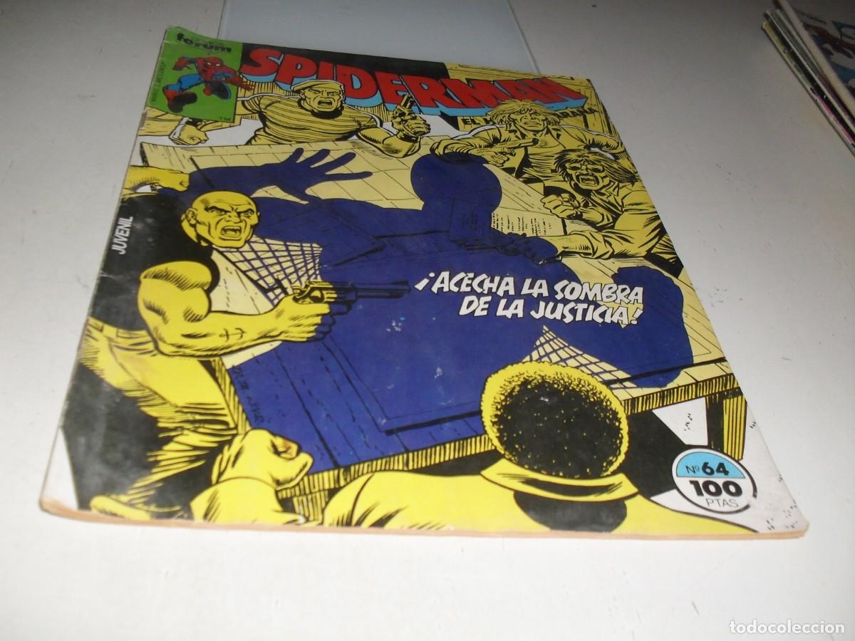 C&oacute;mics: SPIDERMAN N&ordm; 64 INTERRUPCIONES,(DE 314).FORUM,1983 - Foto 1