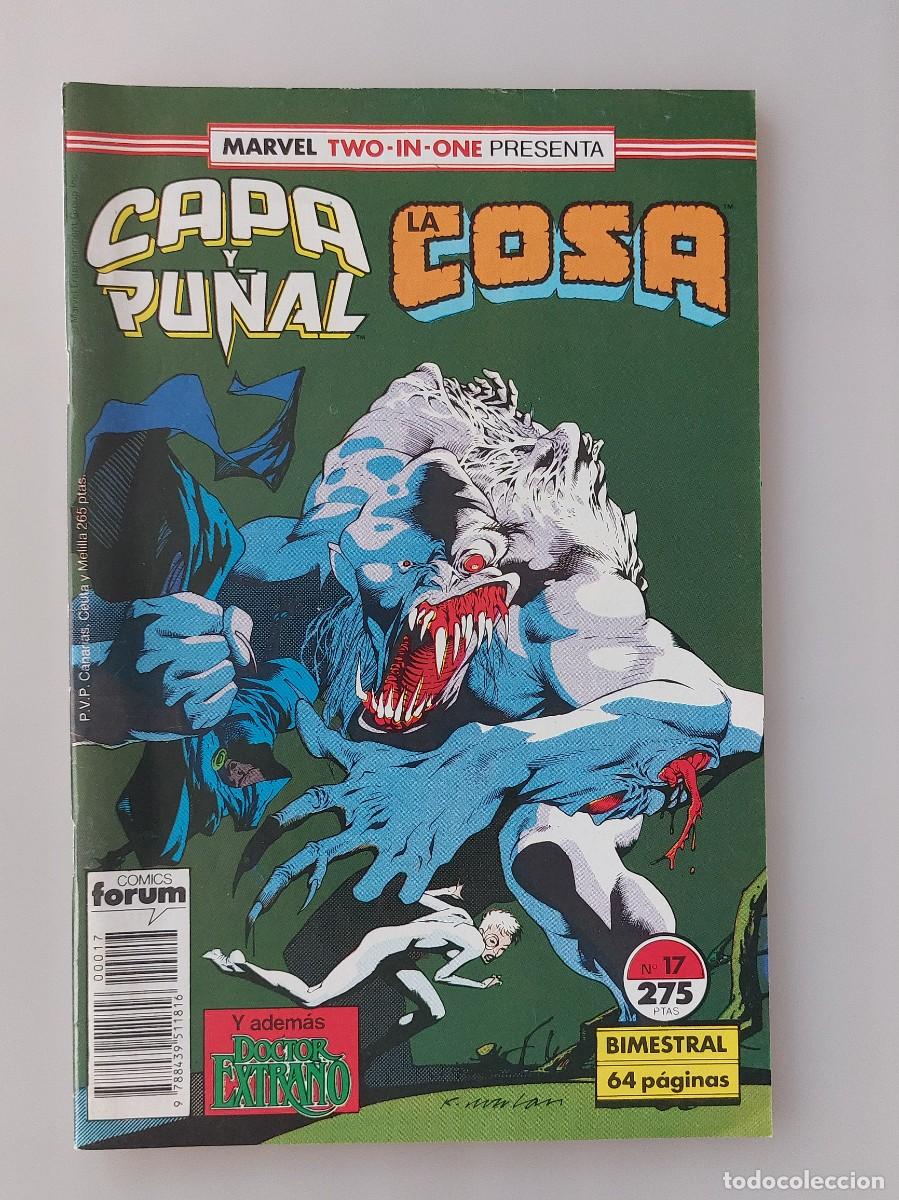 C&oacute;mics: MARVEL TWO-IN-ONE - N&ordm; 17 - CAPA Y PU&Ntilde;AL Y LA COSA - F&Oacute;RUM - Foto 1