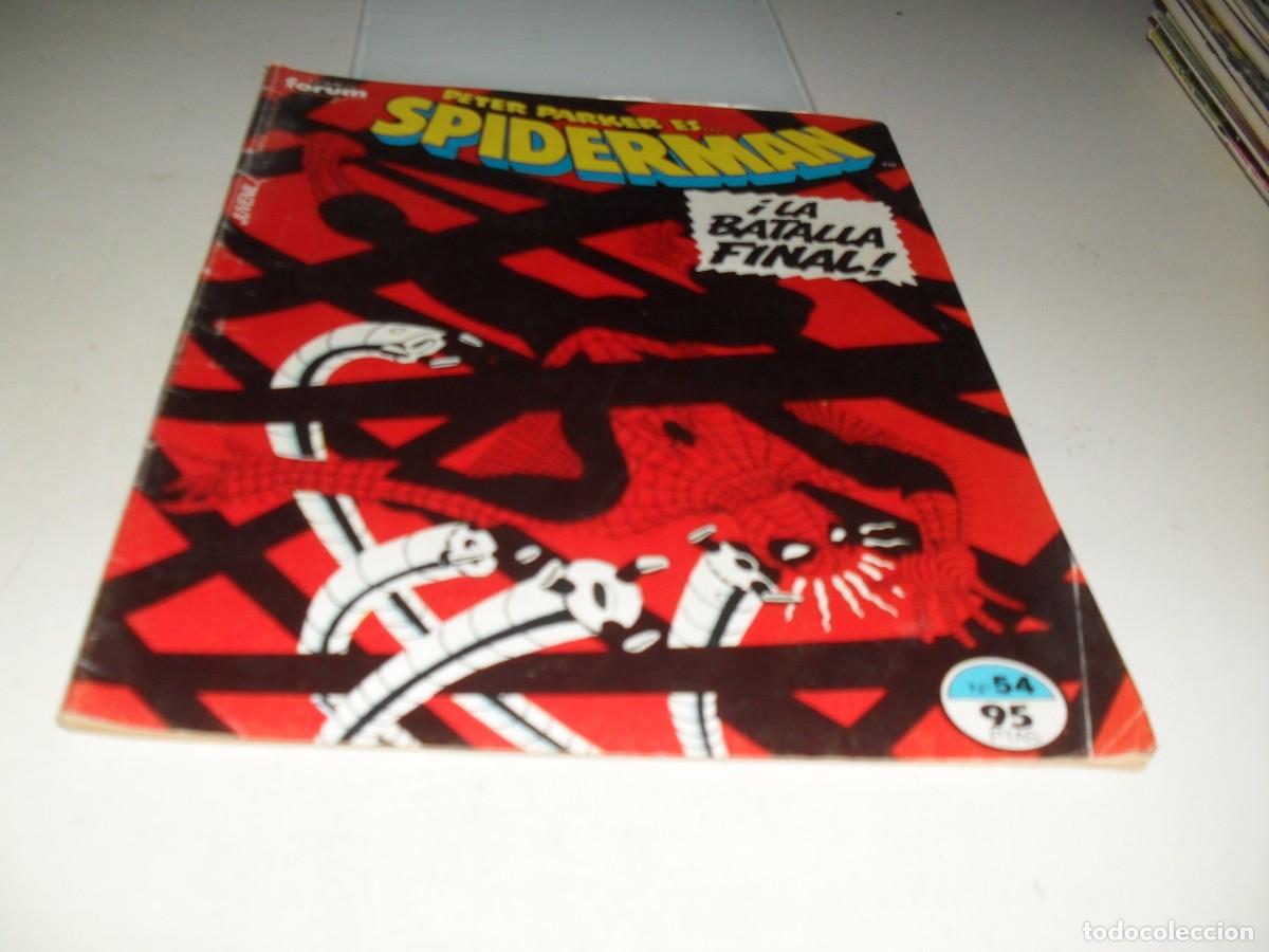 C&oacute;mics: SPIDERMAN N&ordm; 54 LA BATALLA FINAL,(DE 314).FORUM,1983 - Foto 1