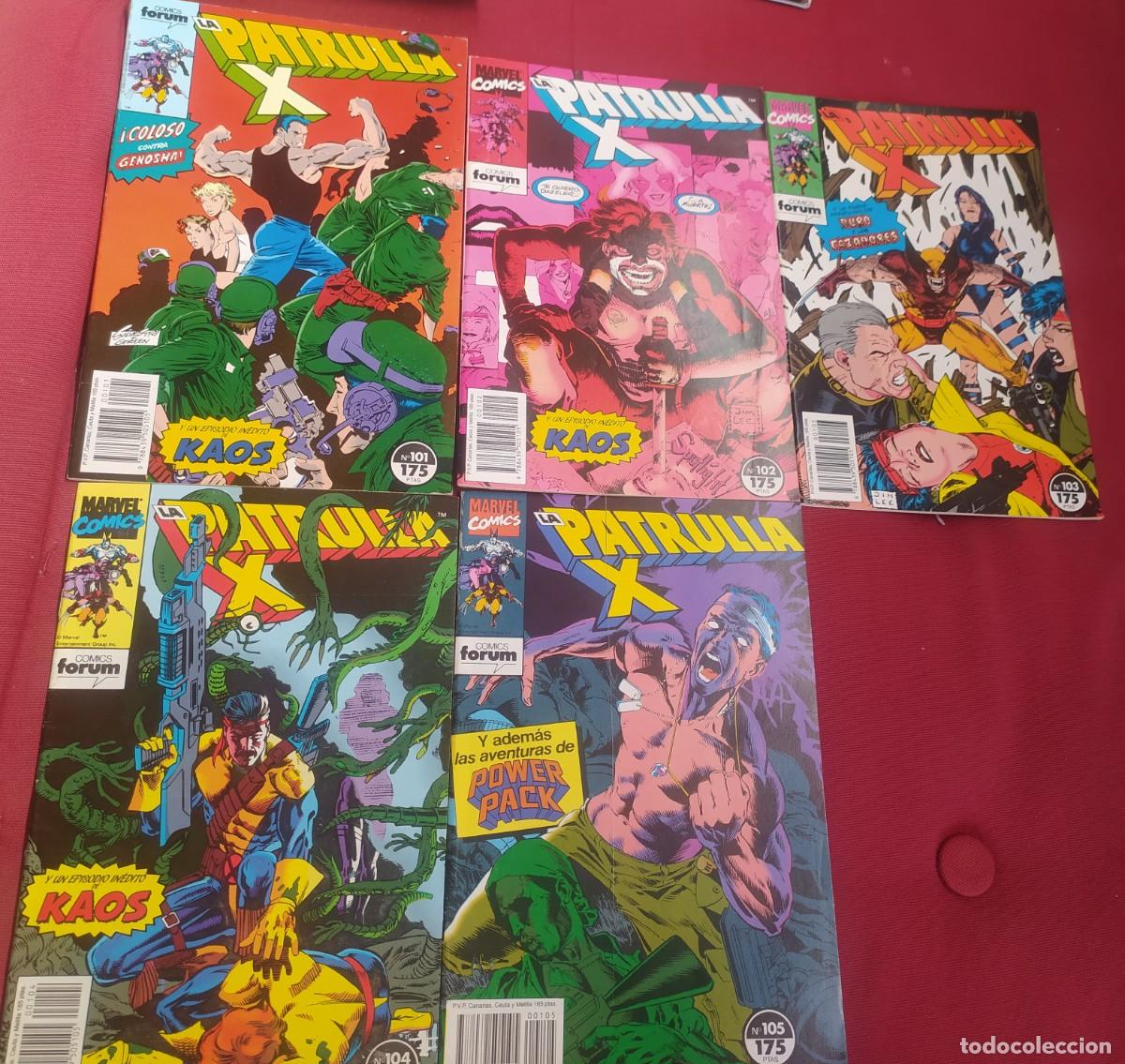 C&oacute;mics: Patrulla X n&uacute;meros 101 al 105 de forum 1990 - Foto 1