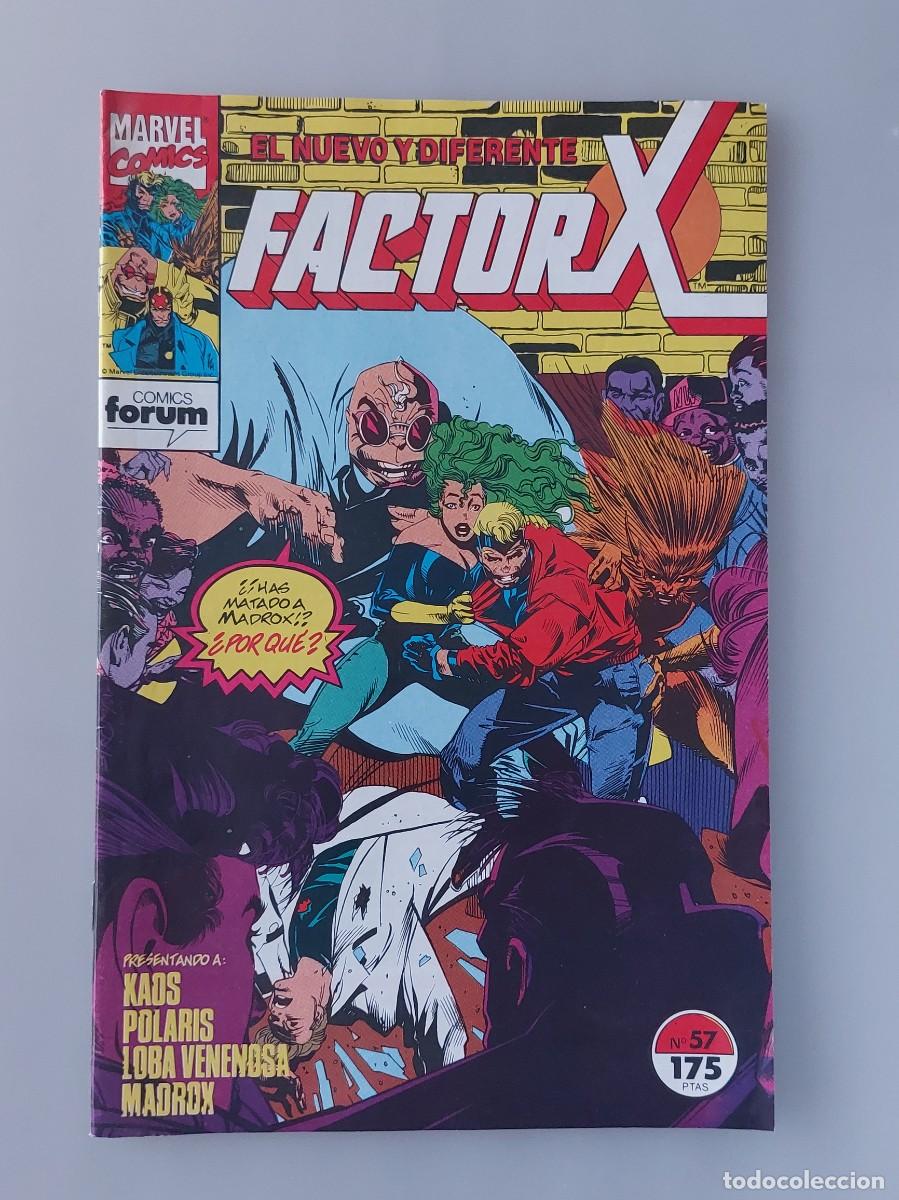 C&oacute;mics: Factor X - n&ordm; 57- Primera Edicion - Ed. Forum - Foto 1