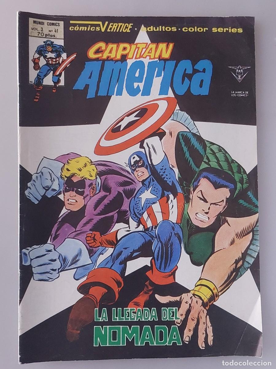C&oacute;mics: Capit&aacute;n Am&eacute;rica Vol. 3, n.&ordm; 41 - V&eacute;rtice (1980) - Foto 1