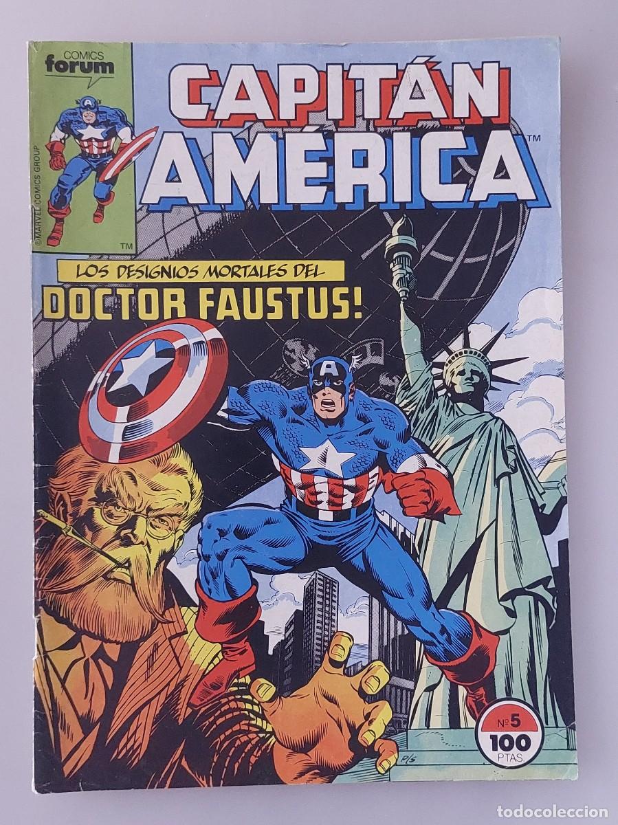 C&oacute;mics: Capit&aacute;n Am&eacute;rica Vol. 1, n.&ordm; 5 - Forum (1985) - Foto 1
