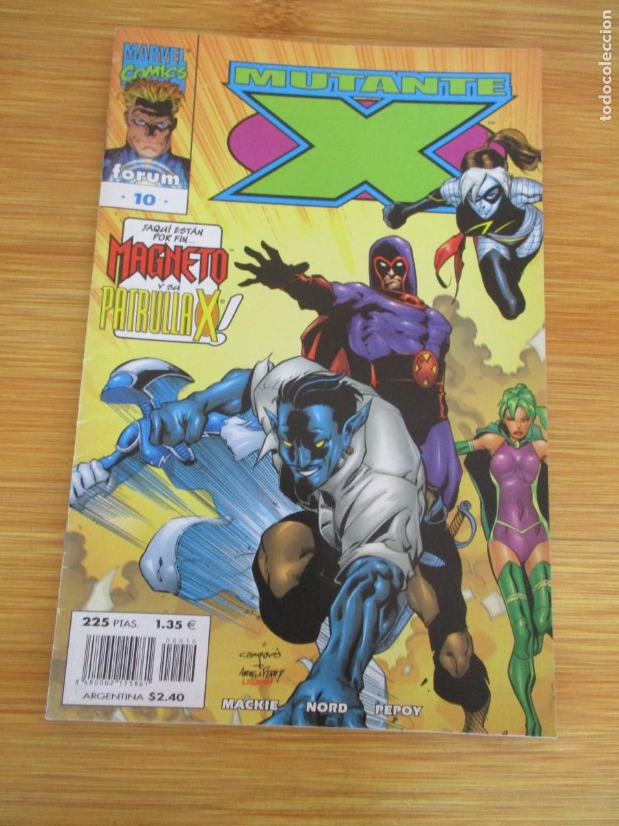 C&oacute;mics: MARVEL, COMICS-MUTANTE- X N&ordm;. 10 - -FORUM - Foto 1